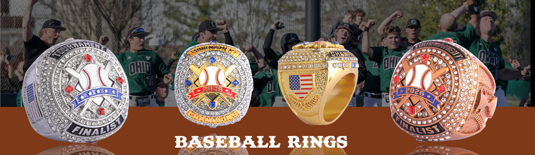 Baseball teams awards championship rings 