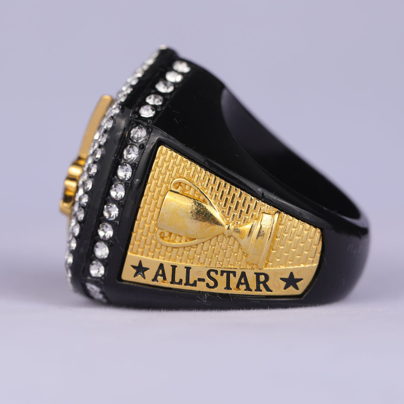 2025 black and gold ALL STAR championship size 9 and size 11 - Topsportsjewelry & awards