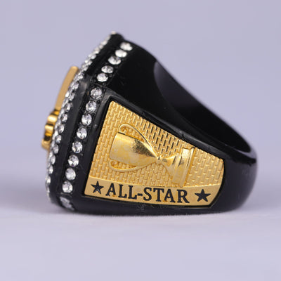 2025 black and gold ALL STAR championship size 9 and size 11 - Topsportsjewelry & awards
