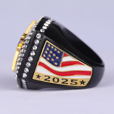 2025 black and gold ALL STAR championship size 9 and size 11 - Topsportsjewelry & awards