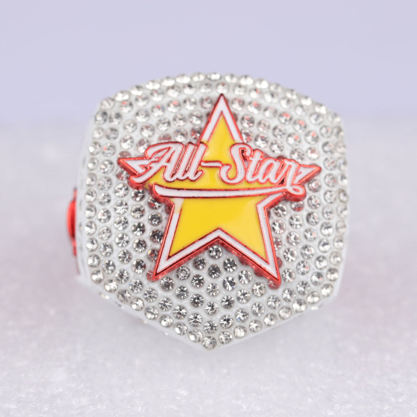 2025 new arrival ALL STAR white and red championship ring size 9 and 11 - Topsportsjewelry & awards