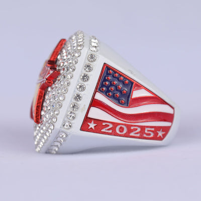 2025 new arrival ALL STAR white and red championship ring size 9 and 11 - Topsportsjewelry & awards