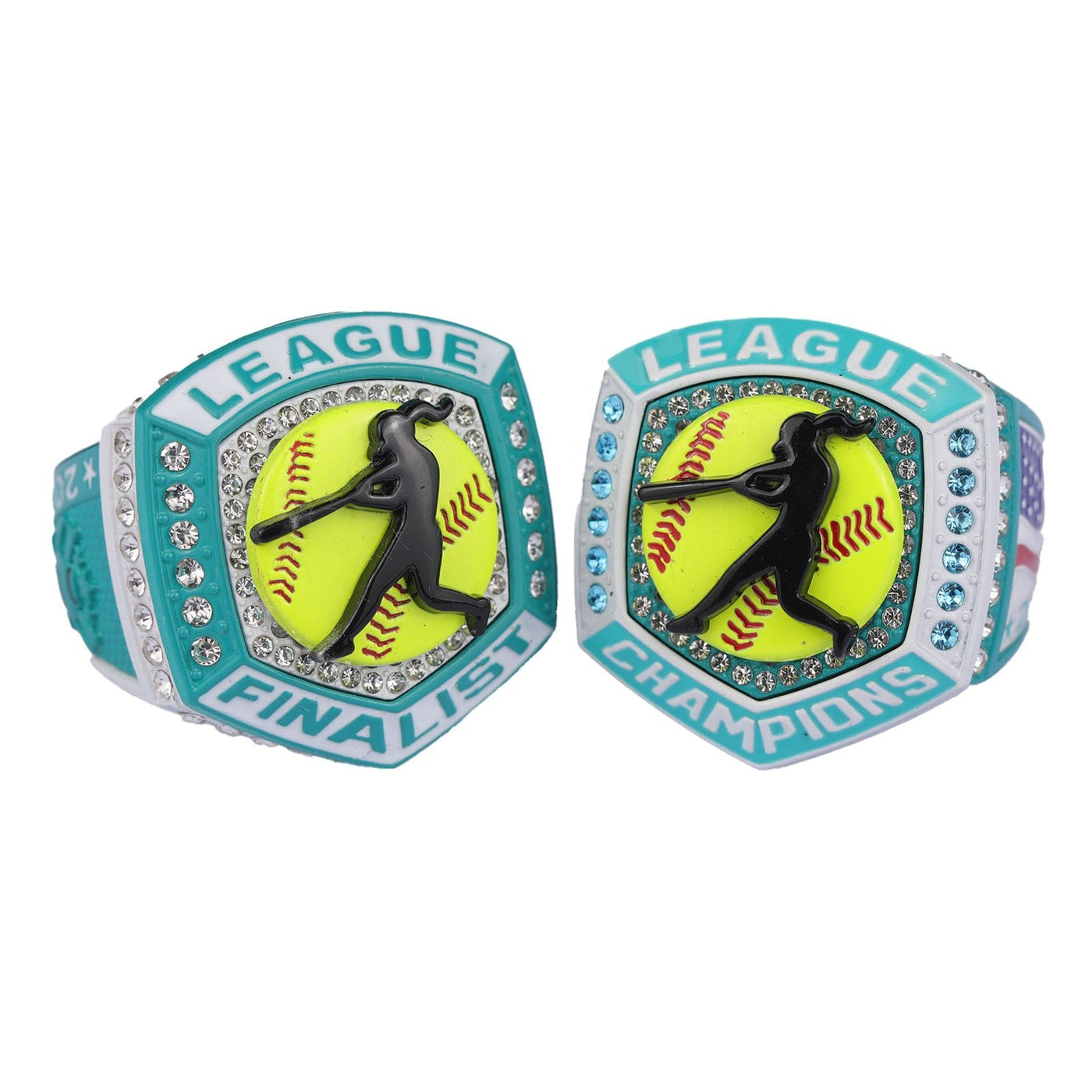 2025 softball LEAGUE championship ring size 9 and 11 - Topsportsjewelry & awards