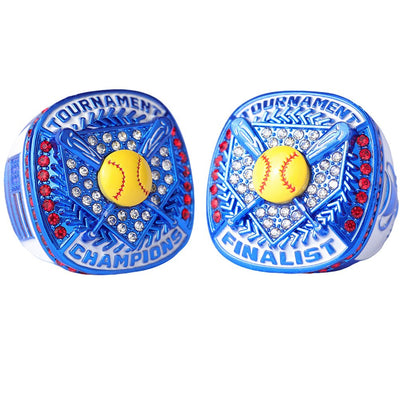 GIRLS SOFTBALL TEAM AWARDS TOURNAMENT CHAMPIONSHIP RINGS SIZE 9 – Top ...