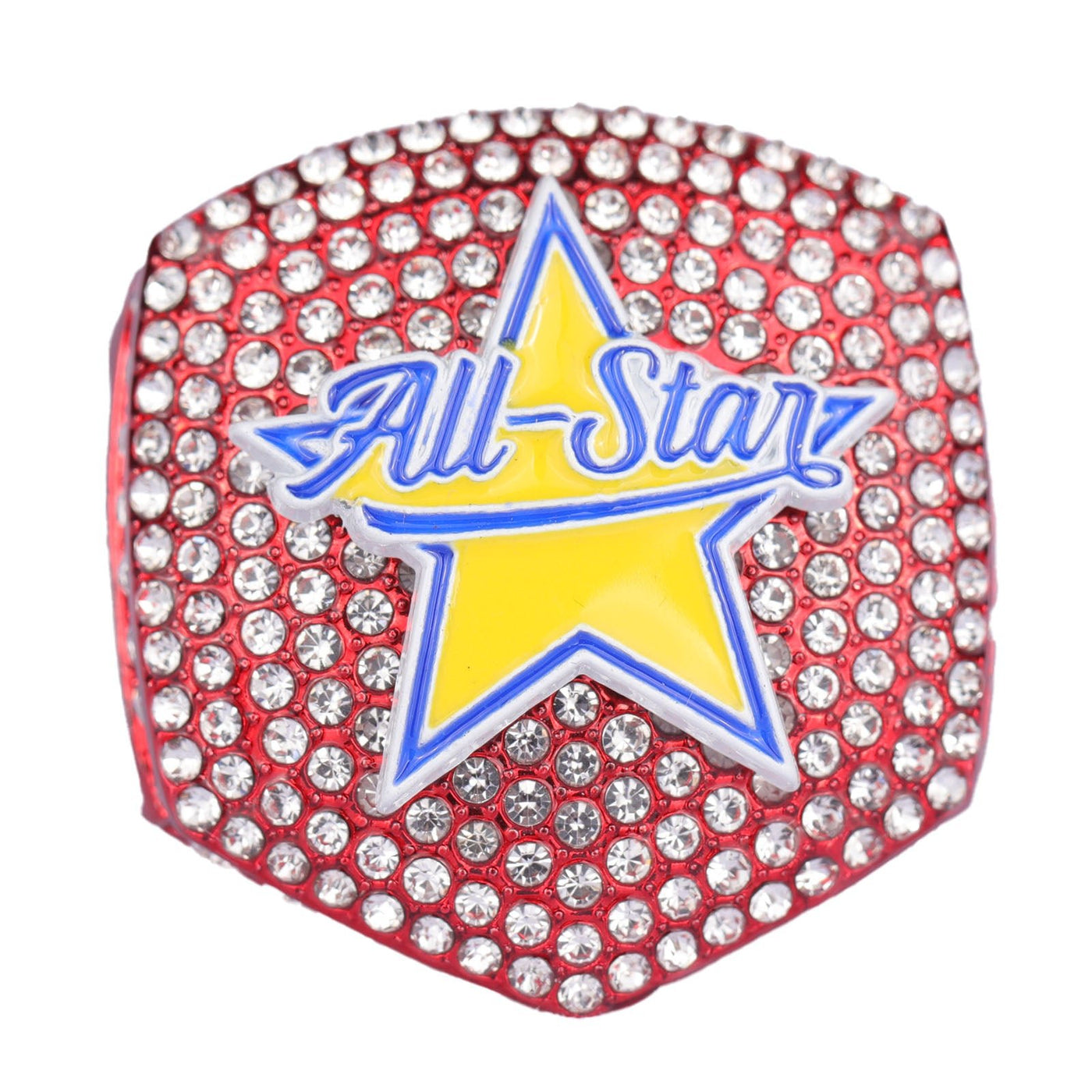 generic 2025 ALL STAR red and white championship ring size 9 and 11 - Topsportsjewelry & awards