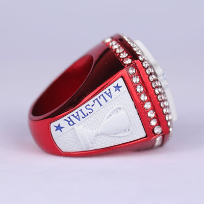generic 2025 ALL STAR red and white championship ring size 9 and 11 - Topsportsjewelry & awards