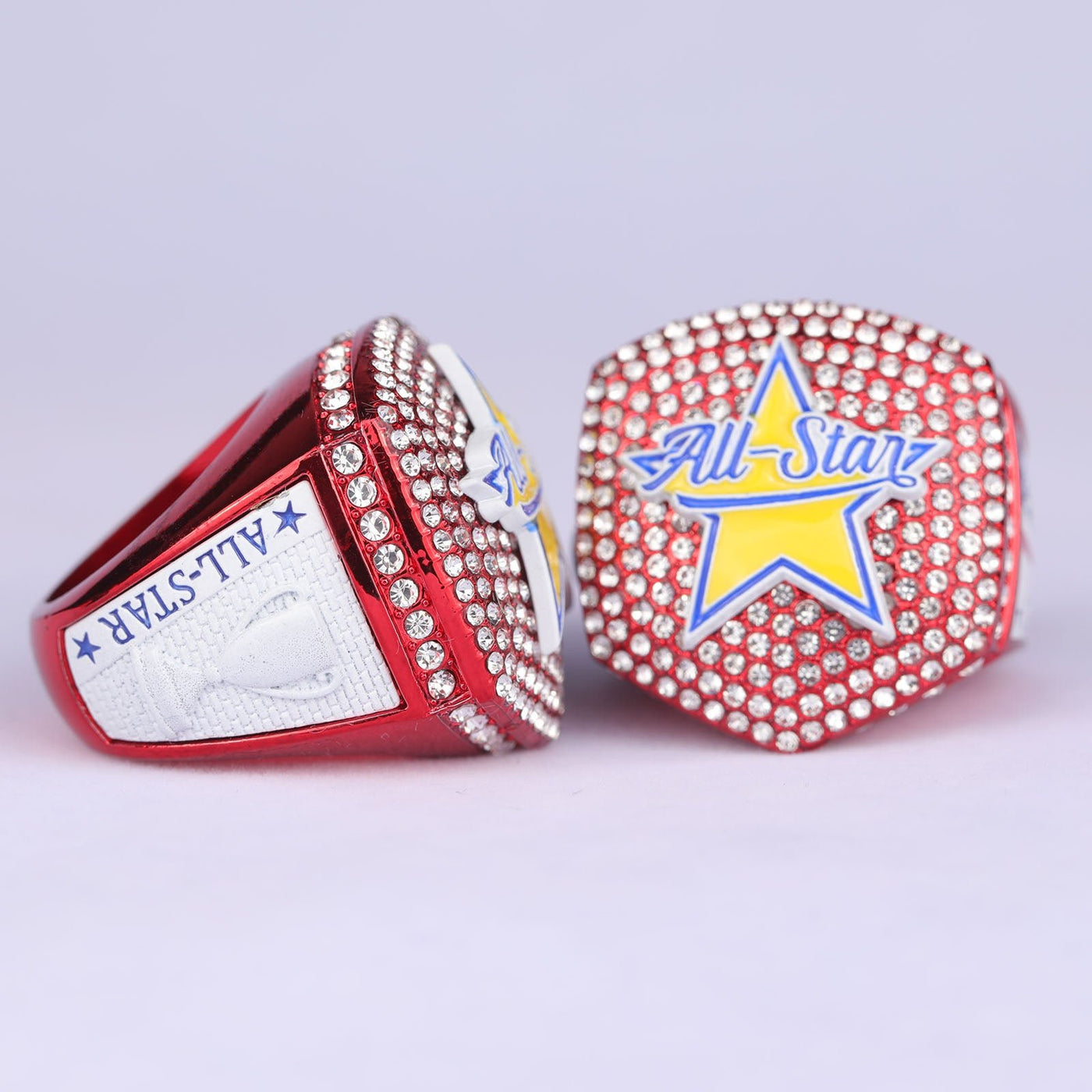 generic 2025 ALL STAR red and white championship ring size 9 and 11 - Topsportsjewelry & awards