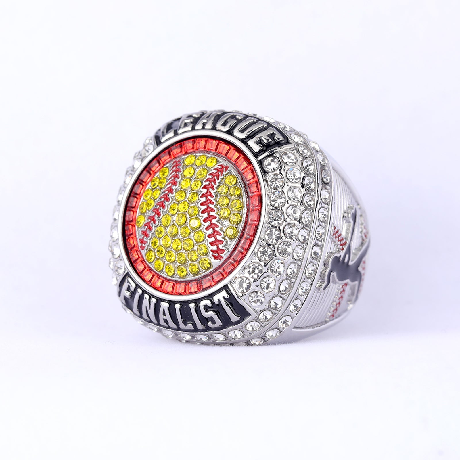 Gsl Softball Rings Gold/silver youth girl softball championship ring finger size 9.5 – Top ...