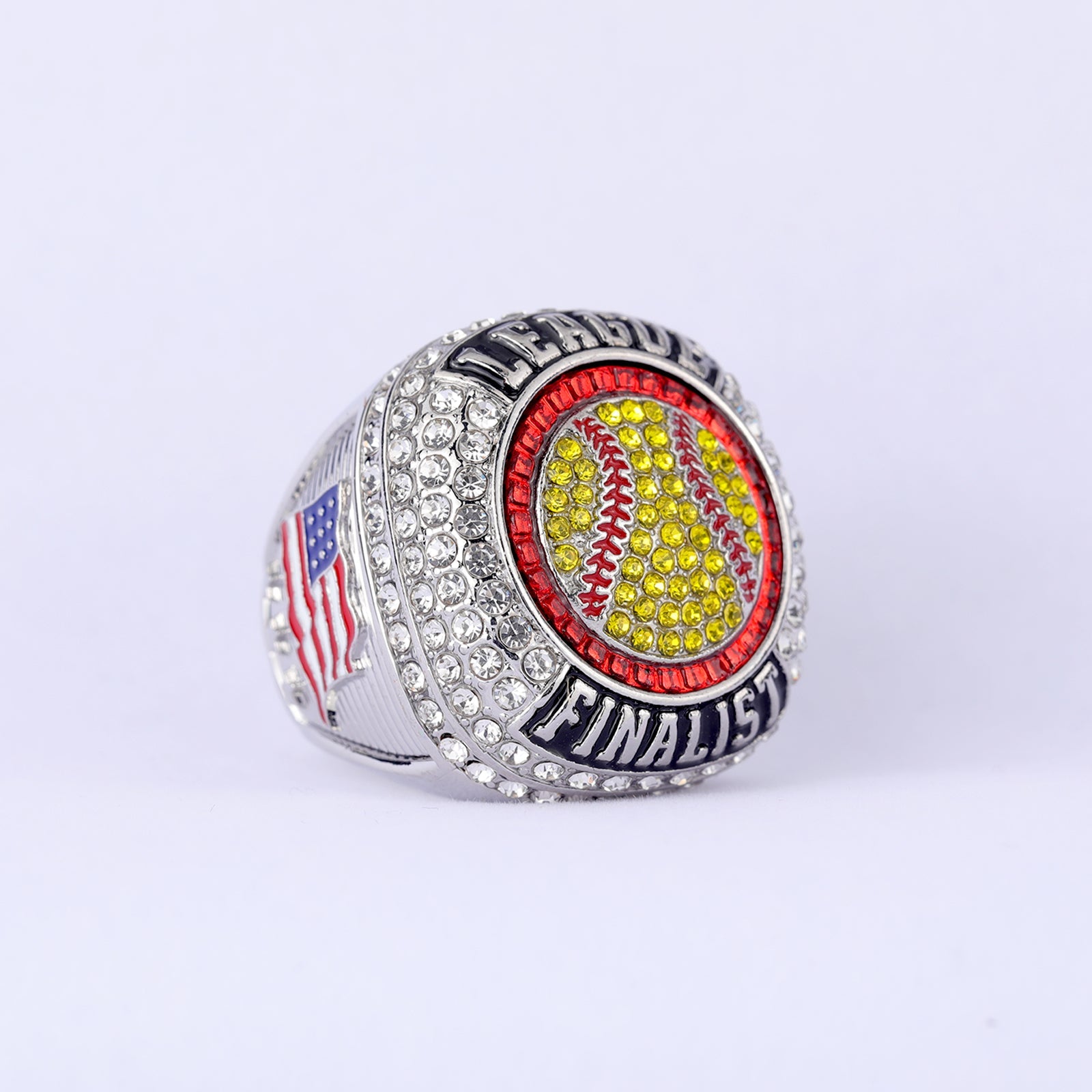Gsl Softball Rings Gold/silver youth girl softball championship ring finger size 9.5 – Top ...