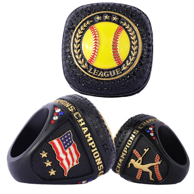 League softball rings – Top Sports Jewelry & Awards