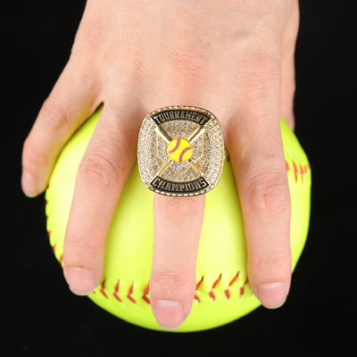 GIRLS SOFTBALL TEAM AWARDS TOURNAMENT CHAMPIONSHIP RINGS SIZE 9 – Top ...