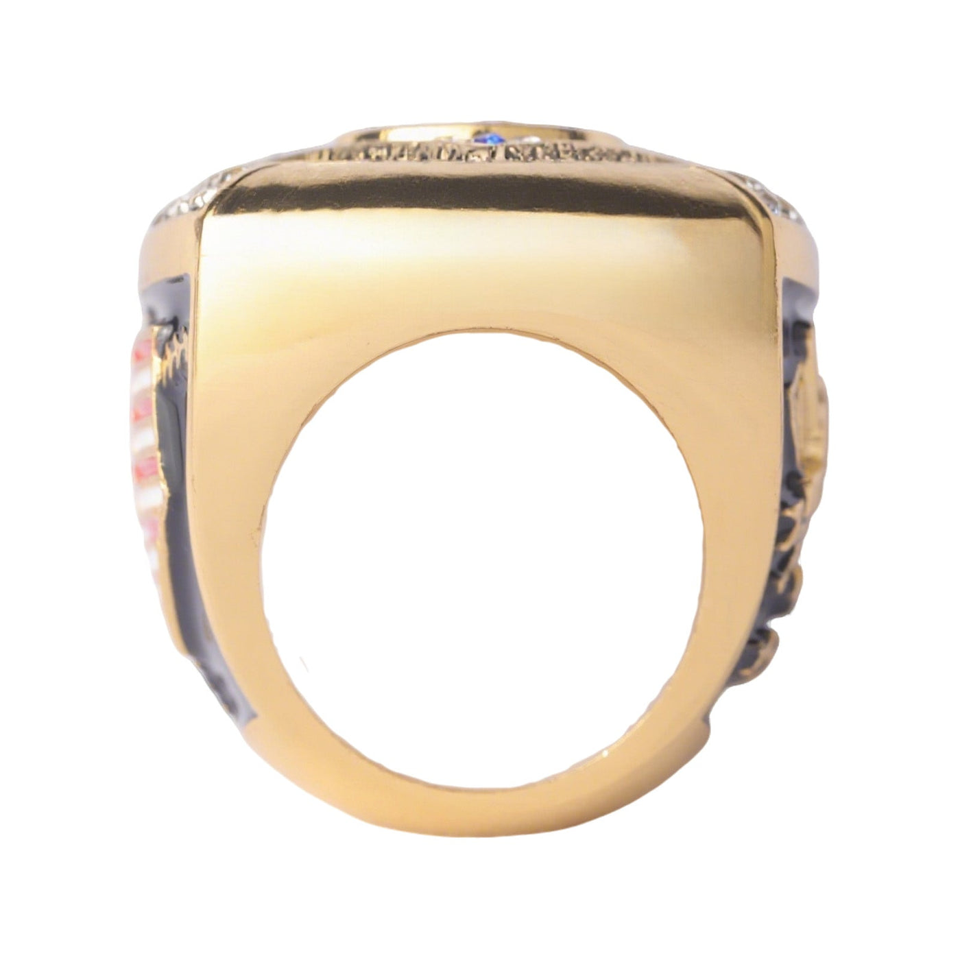 New quare big baseball teams gold champions / silver finalist tournament players championship rings size 9.5 - Topsportsjewelry & awards