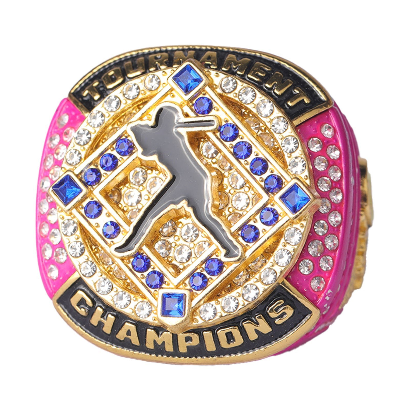 SFT - 04 girl youth softball tournament championship ring pink size 9.5 - Topsportsjewelry & awards