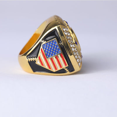 SFT01 new arrival youth softball tournament awards championship ring size 9.5 - Topsportsjewelry & awards