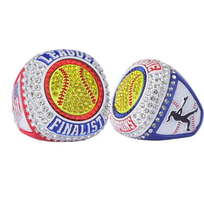 GIRLS SOFTBALL TEAM AWARDS TOURNAMENT CHAMPIONSHIP RINGS SIZE 9 – Top ...