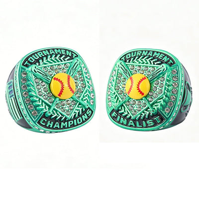 GIRLS SOFTBALL TEAM AWARDS TOURNAMENT CHAMPIONSHIP RINGS SIZE 9 – Top ...